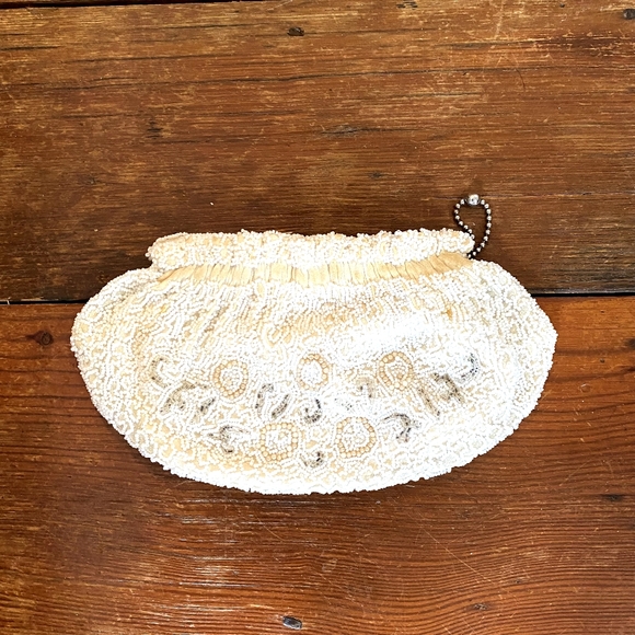 1930s vintage art deco handmade in Belgium glass beaded mini bag Wi Co z… - Picture 1 of 8